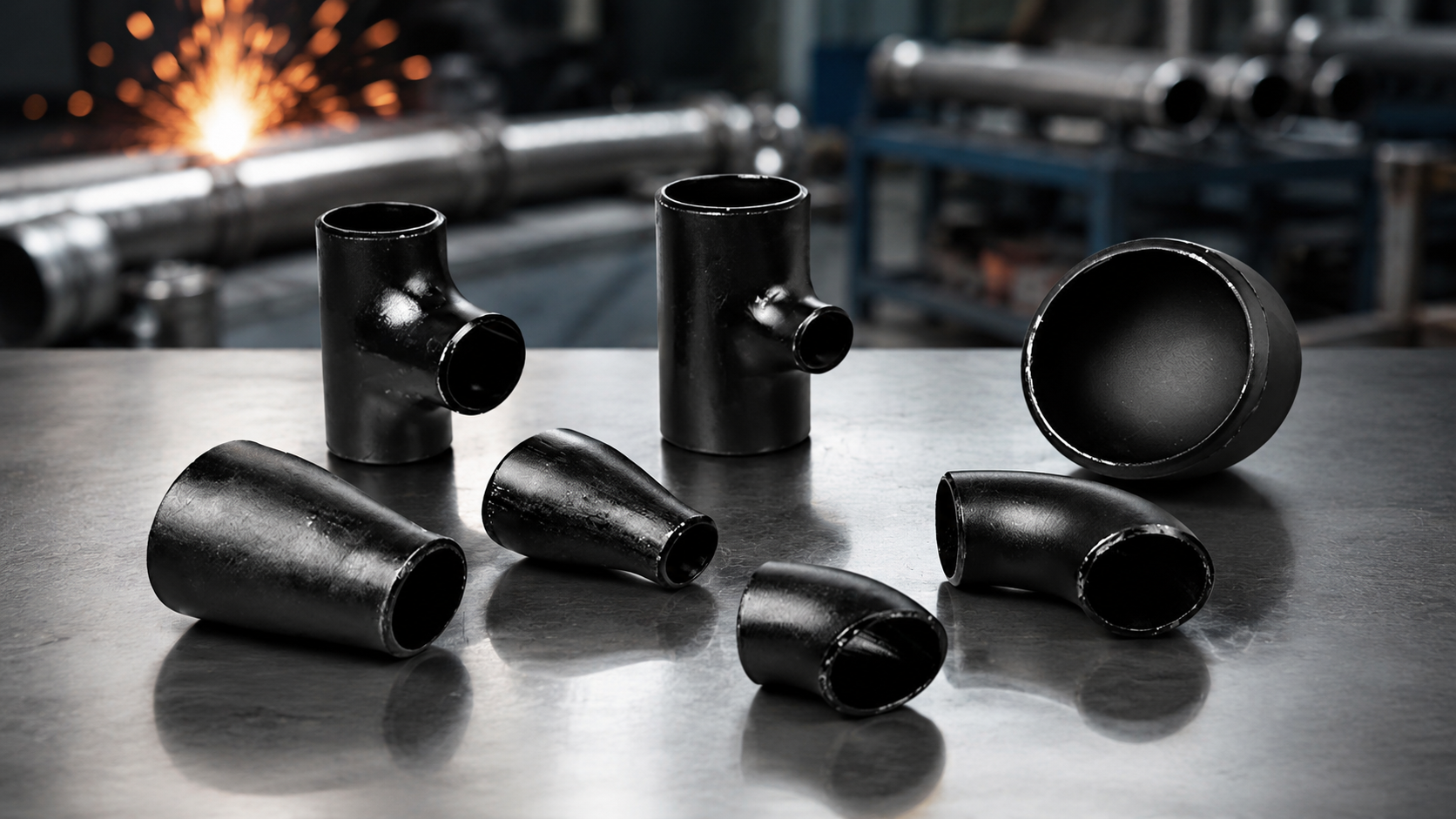 Conexões em aço carbono: como escolher o modelo certo para cada aplicação industrial